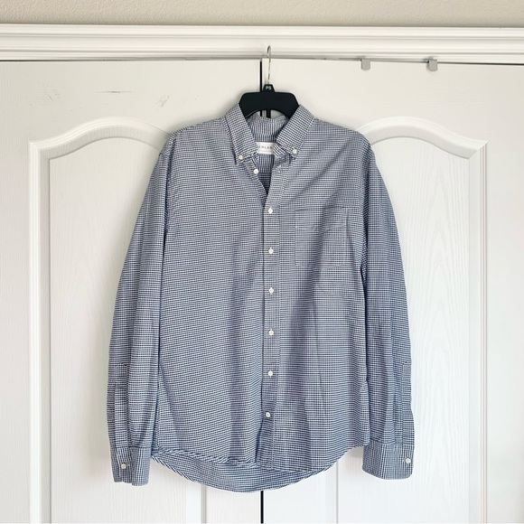 Everlane Other - Men’s Everlane Micro-Houndstooth Button Up Shirt